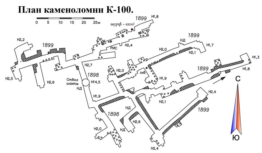 карта катакомб
