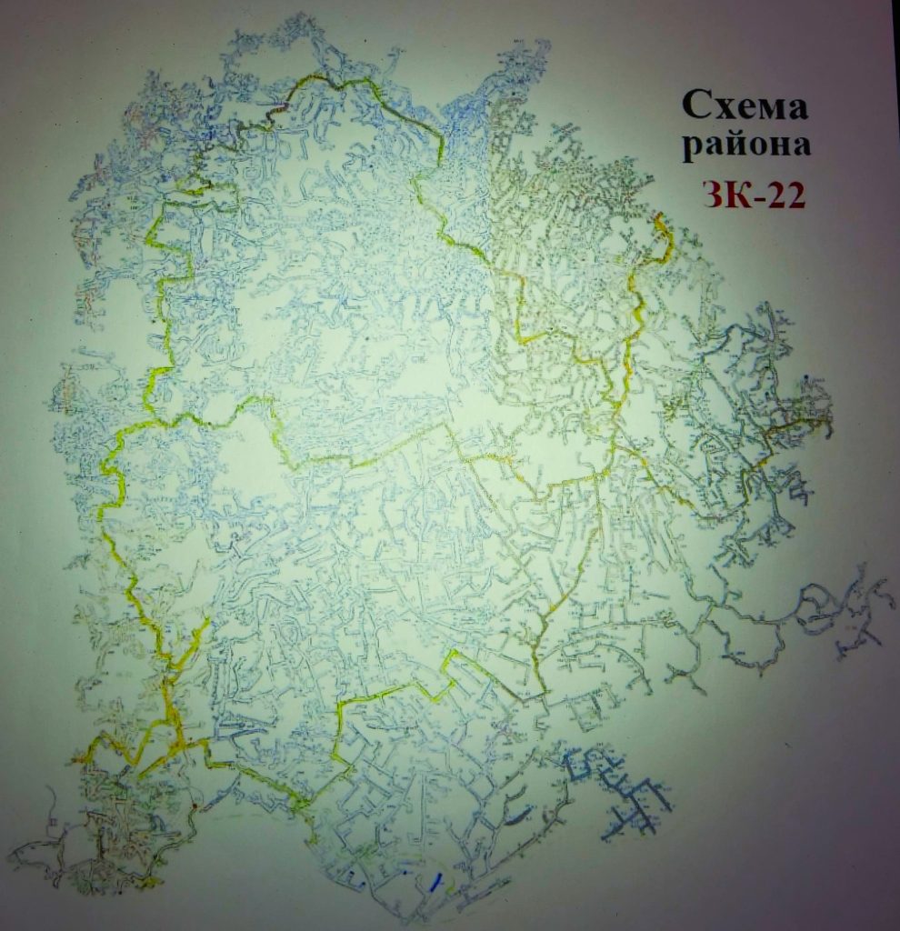 схема катакомб